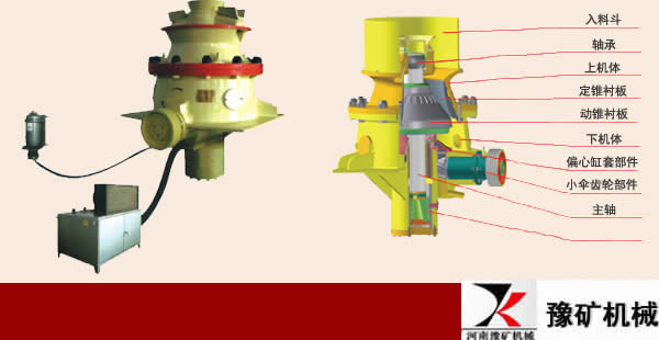 gp单缸圆锥破碎机